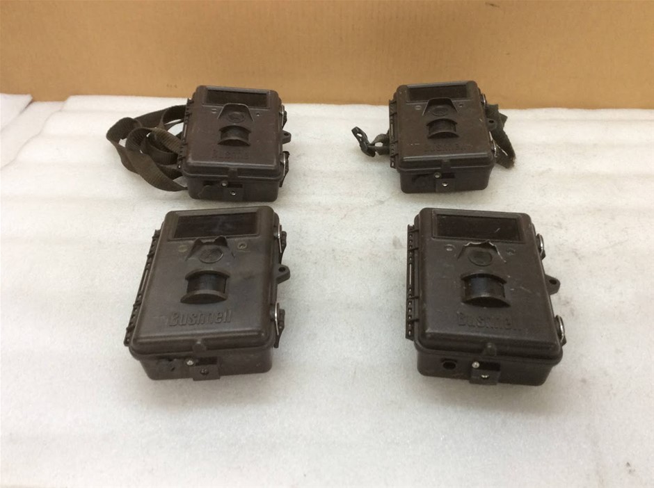 Bushnell 119467 Trophy Cam Trail Cameras (Lot of 4)