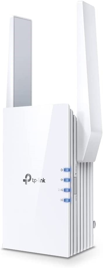 TP-LINK AX3000 Wi-Fi Range Extender - Internet Booster, Wi-Fi 6, Dual Band,