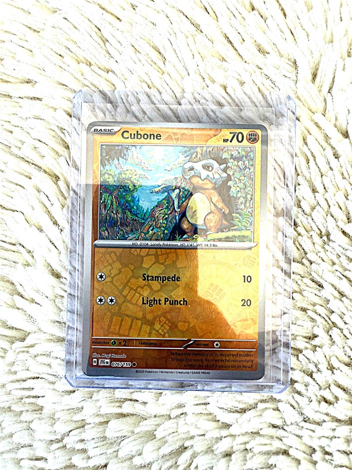 cubone 076/159 Reverse Holo English