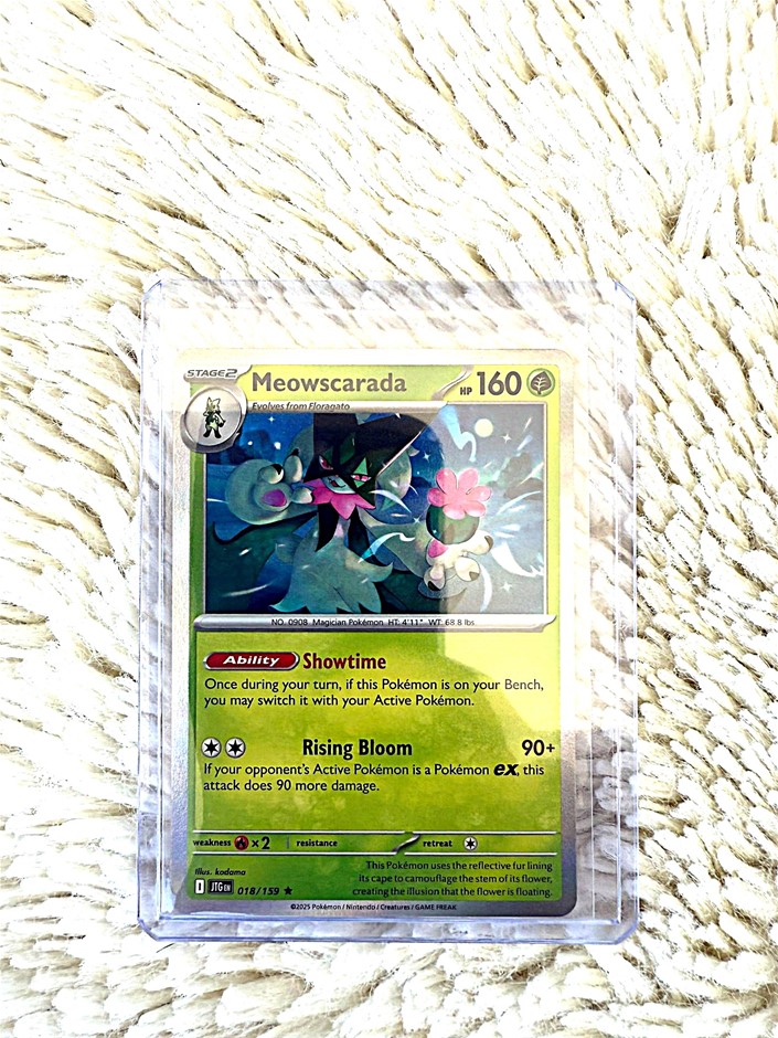 meowscarada 018/159 Holo Rare English