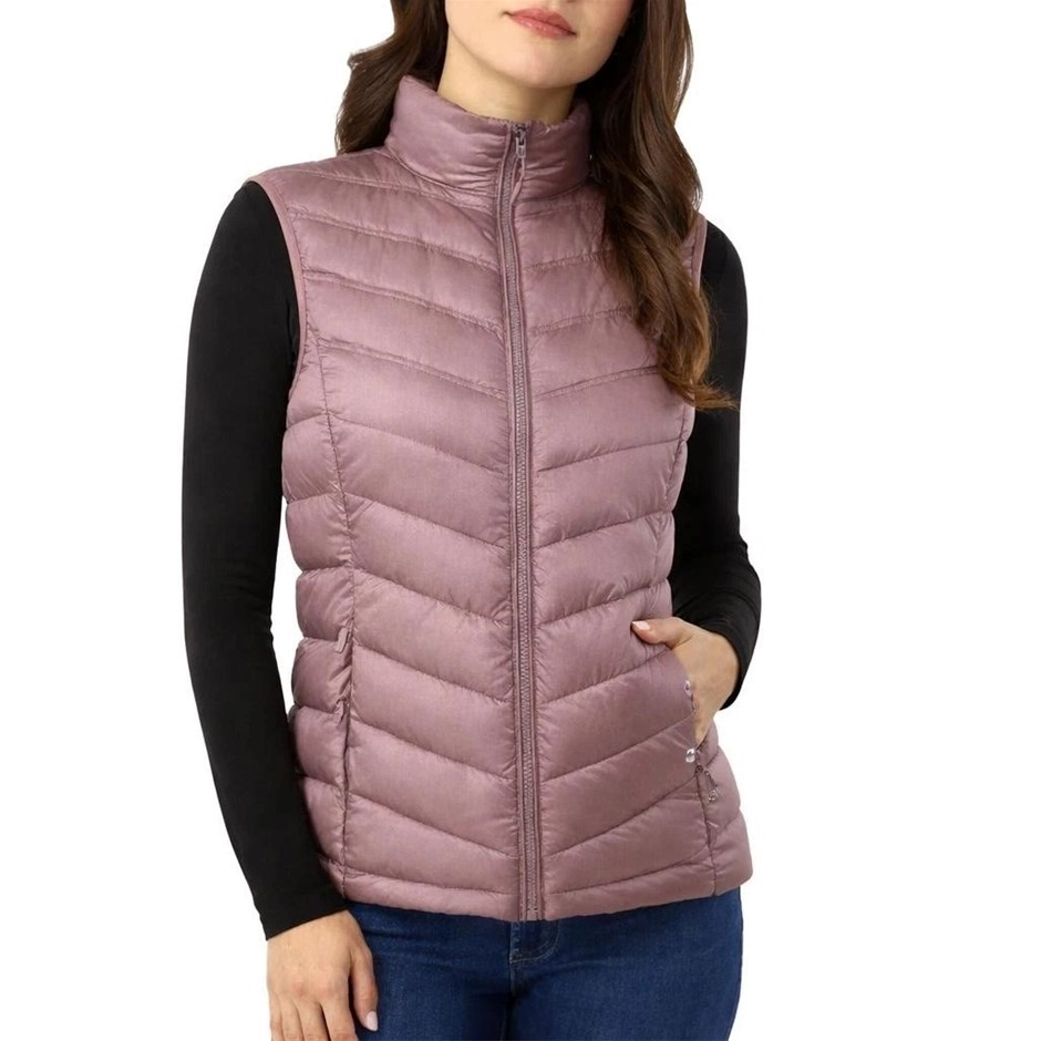 32DEGREES Women's Vest, Size M, Mauve.