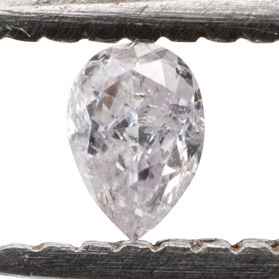 0.06ct Natural Untreated Light Pink Diamond