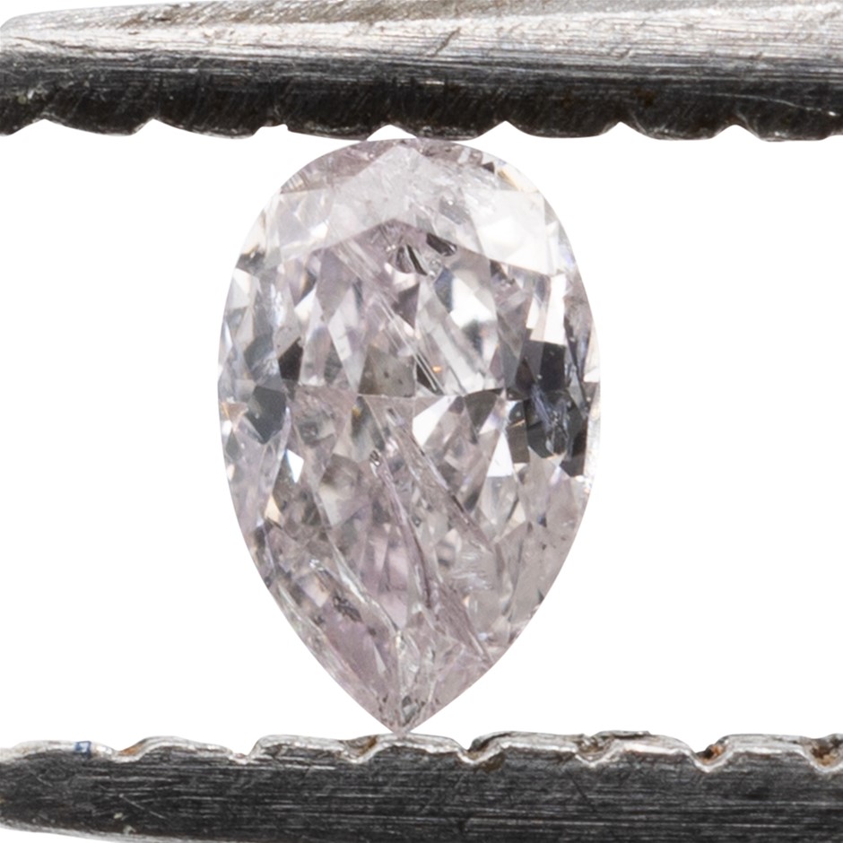 0.06ct Natural Untreated Pink Diamond