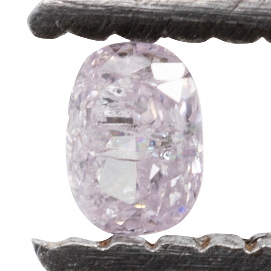 0.05ct Natural Untreated Pink Diamond