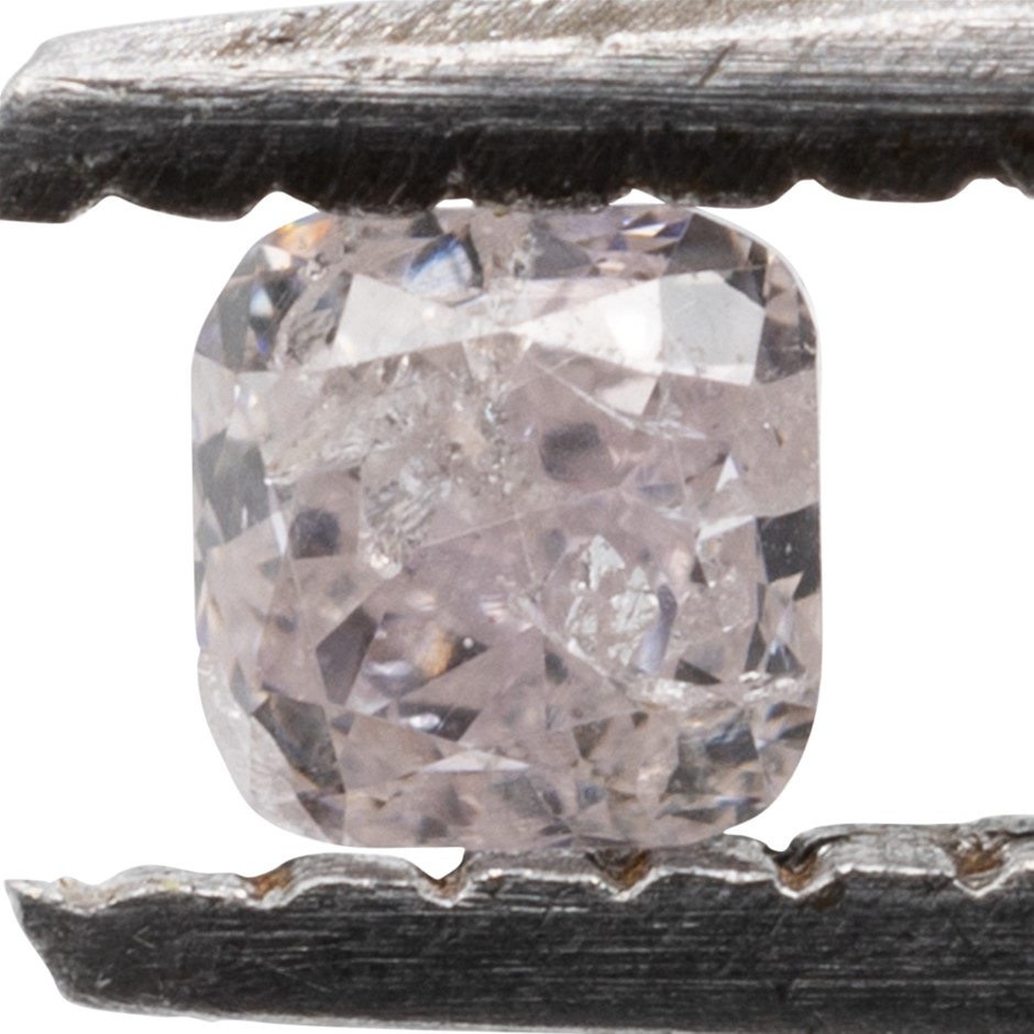 0.07ct Natural Untreated Pink Diamond