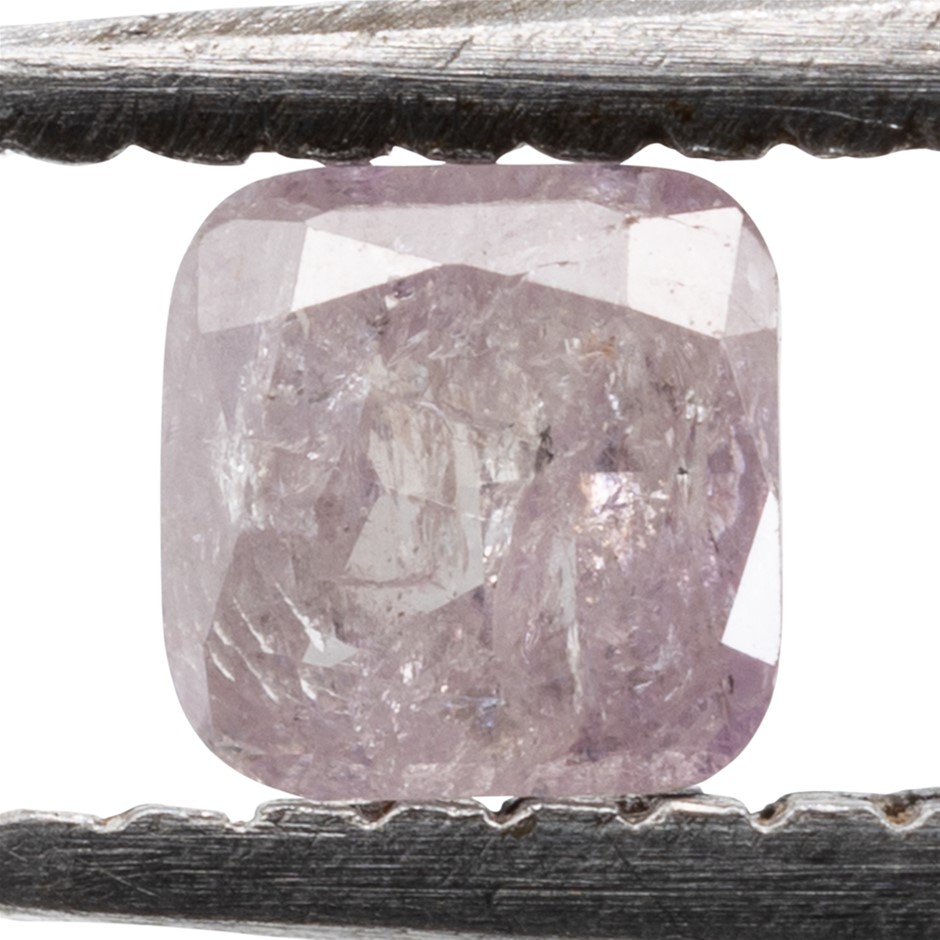 0.13ct Natural Untreated Pink Diamond