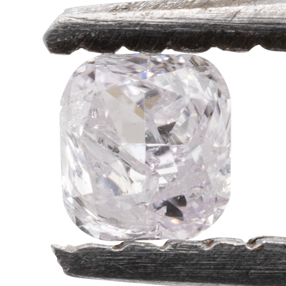 0.08ct Natural Untreated Light Pink Diamond