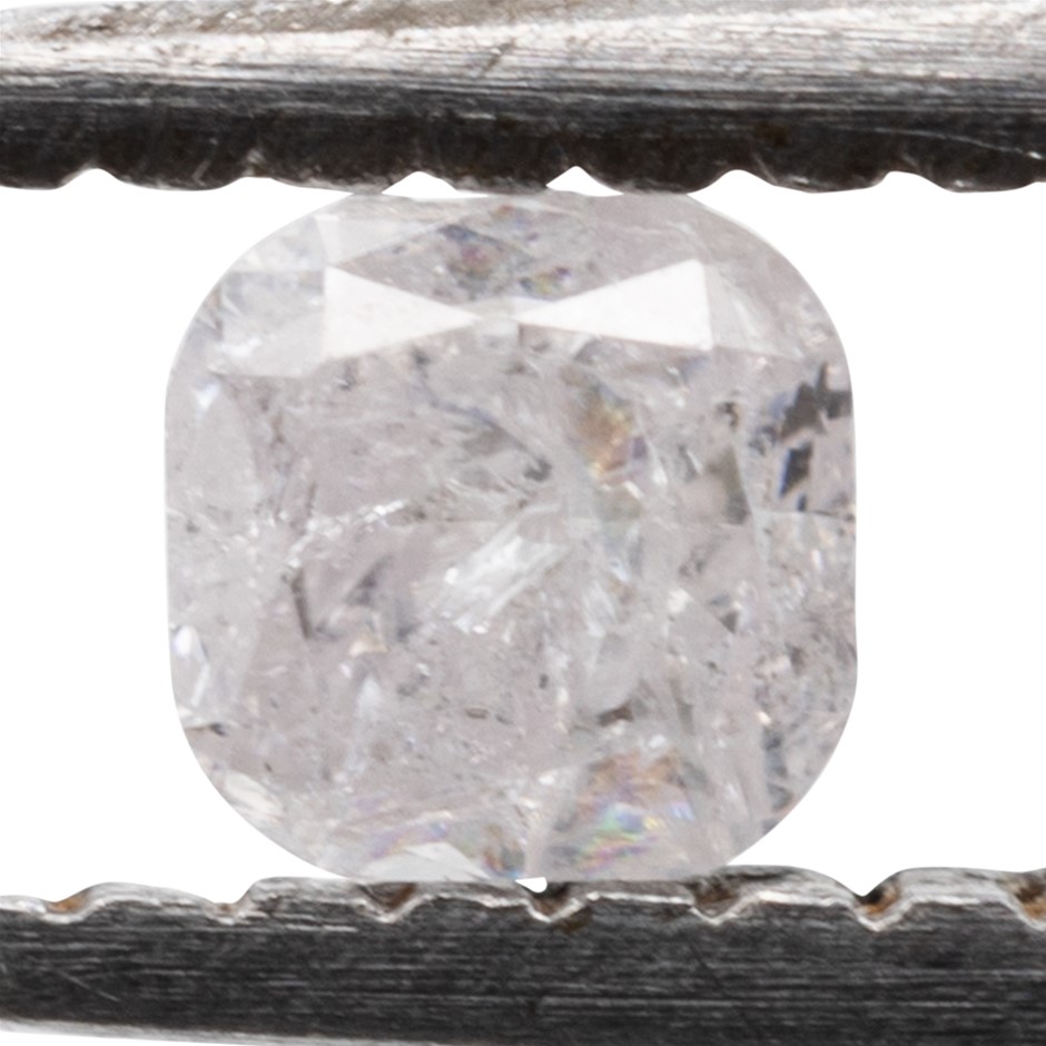 0.11ct Natural Untreated Light Pink Diamond