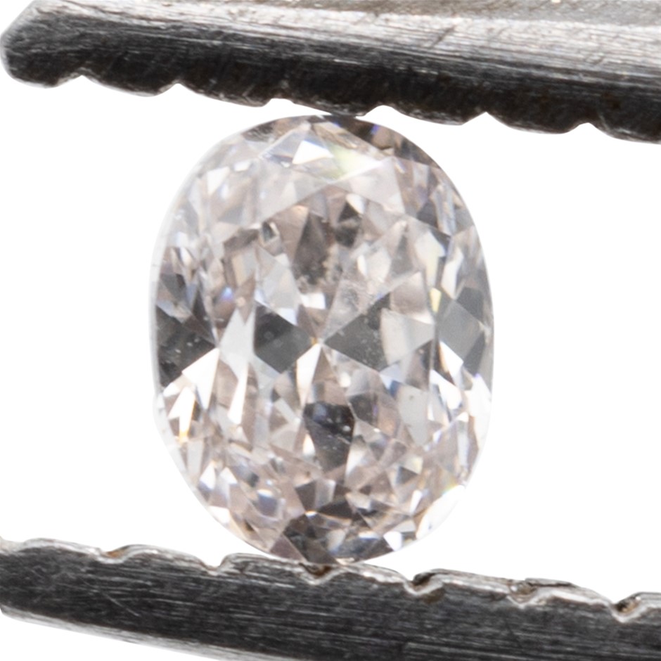 0.06ct Natural Untreated Light Pink Diamond