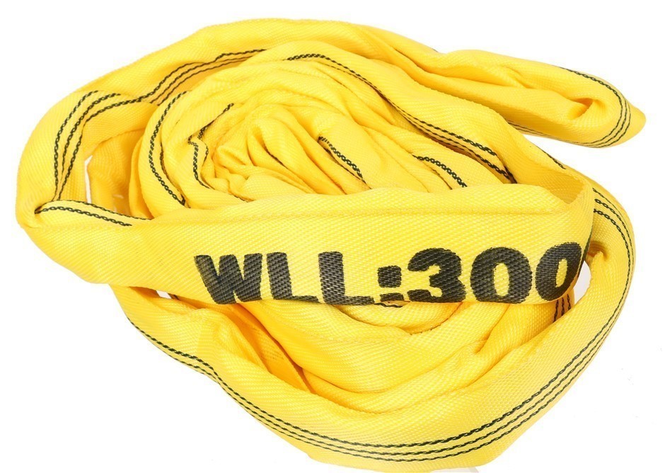 Round Lifting Sling, WLL 3,000kg x 6M (With Test Cert).