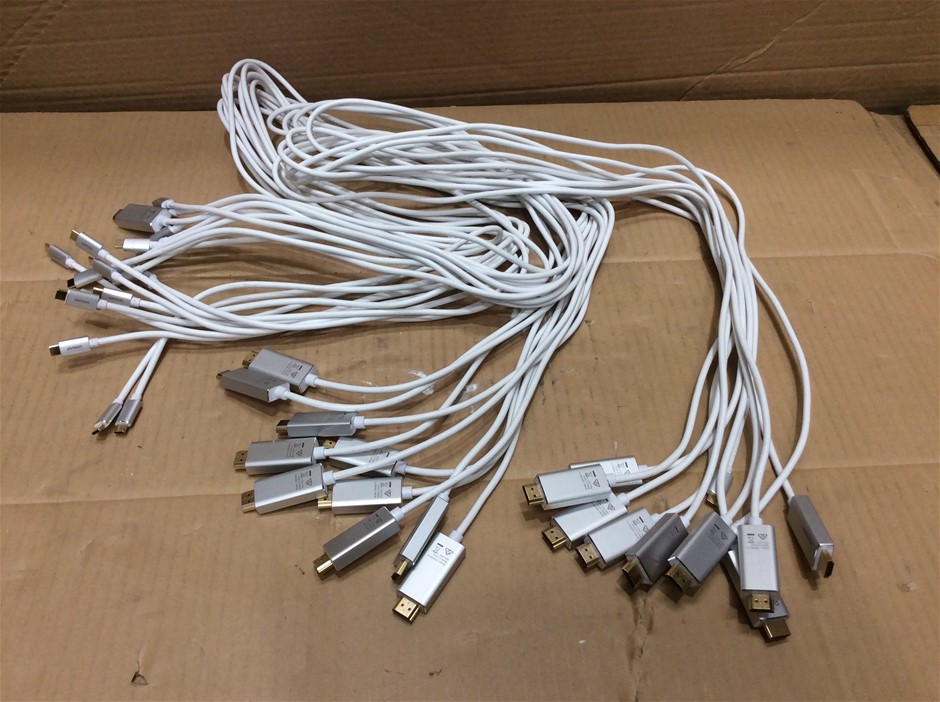 Comsol USB-C to HDMI Video Adapter Cables (Lot of 20)
