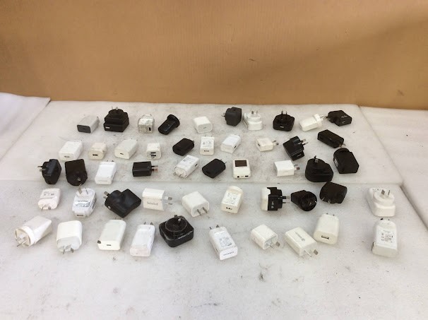 Mix Brand and Model Charger Adapters (Lot of 50)