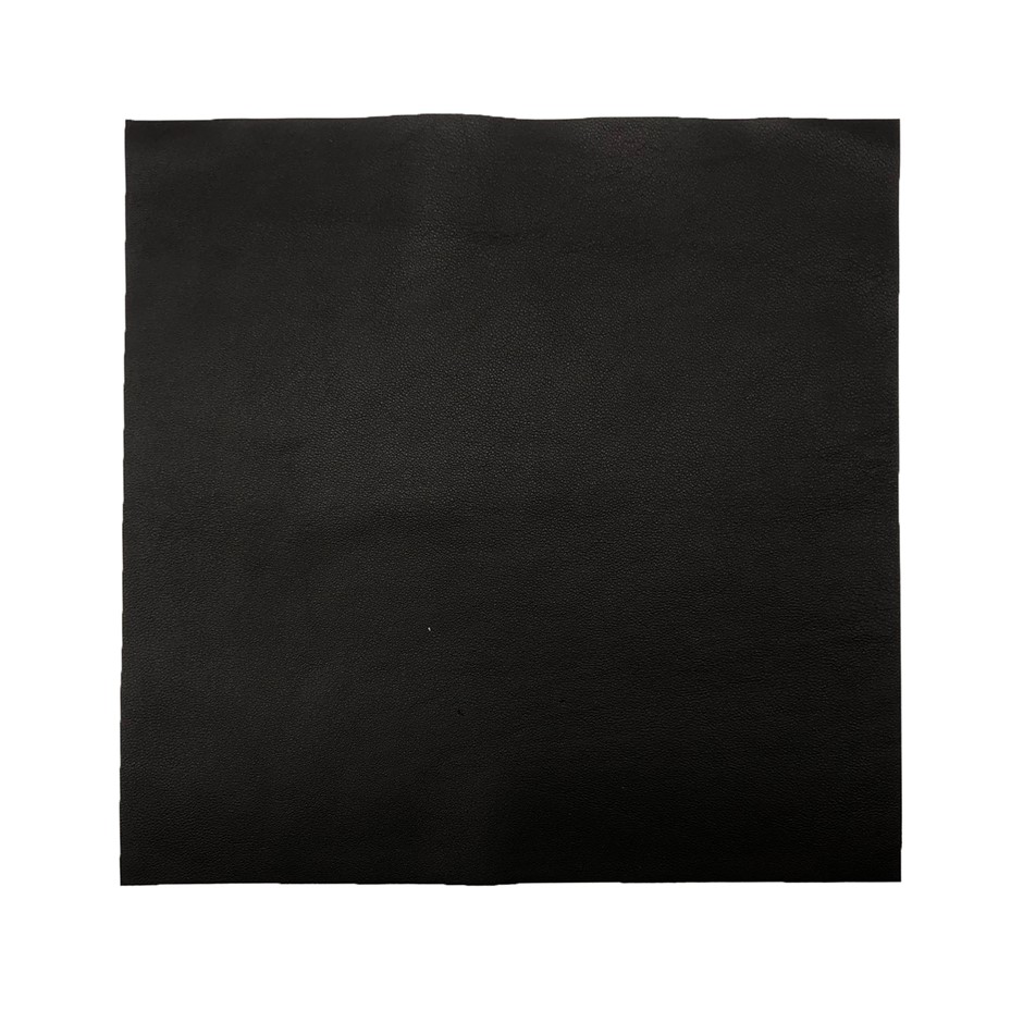 25cm x 25cm AAA Top Grade Black Nappa Lambskin Piece, Remnant Skin, Crafts,