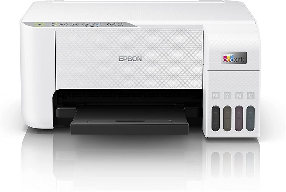 EPSON EcoTank Multifunction Printer, White, ET-2810.
