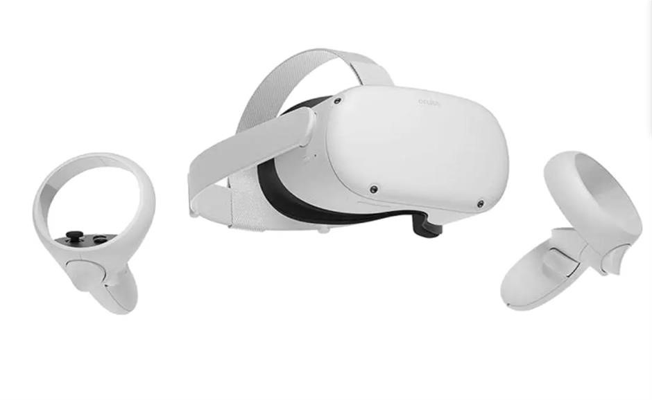 OCULUS Meta Quest 2 - Advanced All-In-One VR Gaming Headset. NB: Used. Top