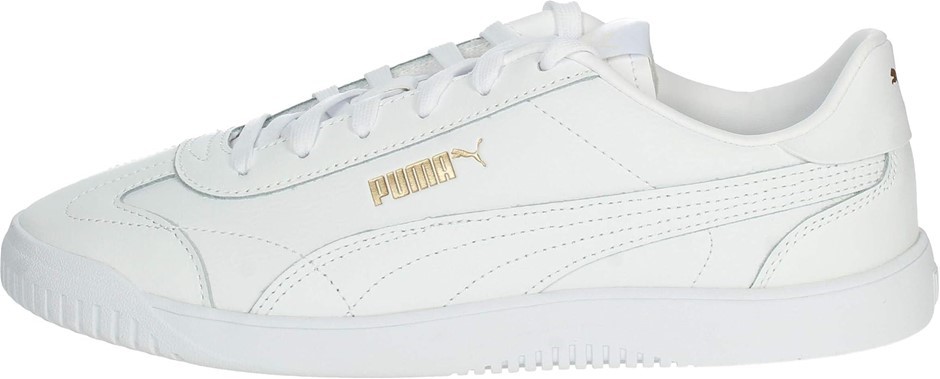 PUMA Unisex Club 5v5 Sneaker, White/White/Gold, US 11.5/UK10.5 (389406). B