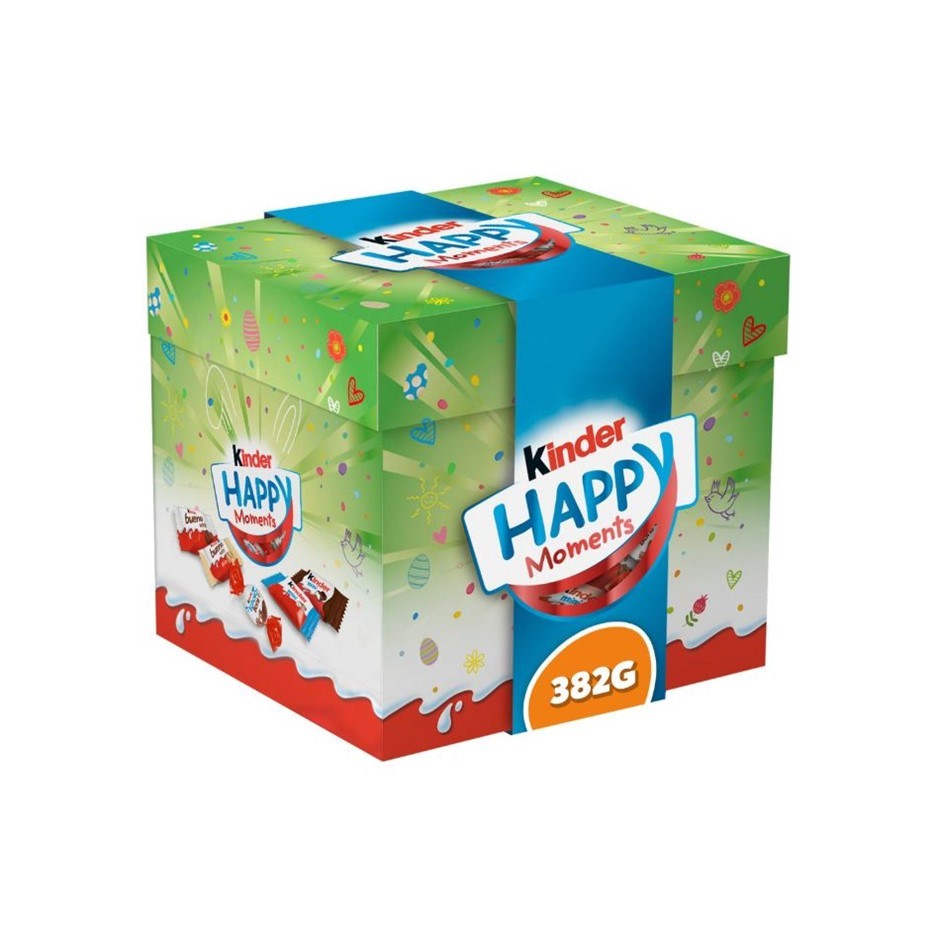 3 x KINDER Happy Moments Assorted Chocolates, 382g. N.B: Not in original pa