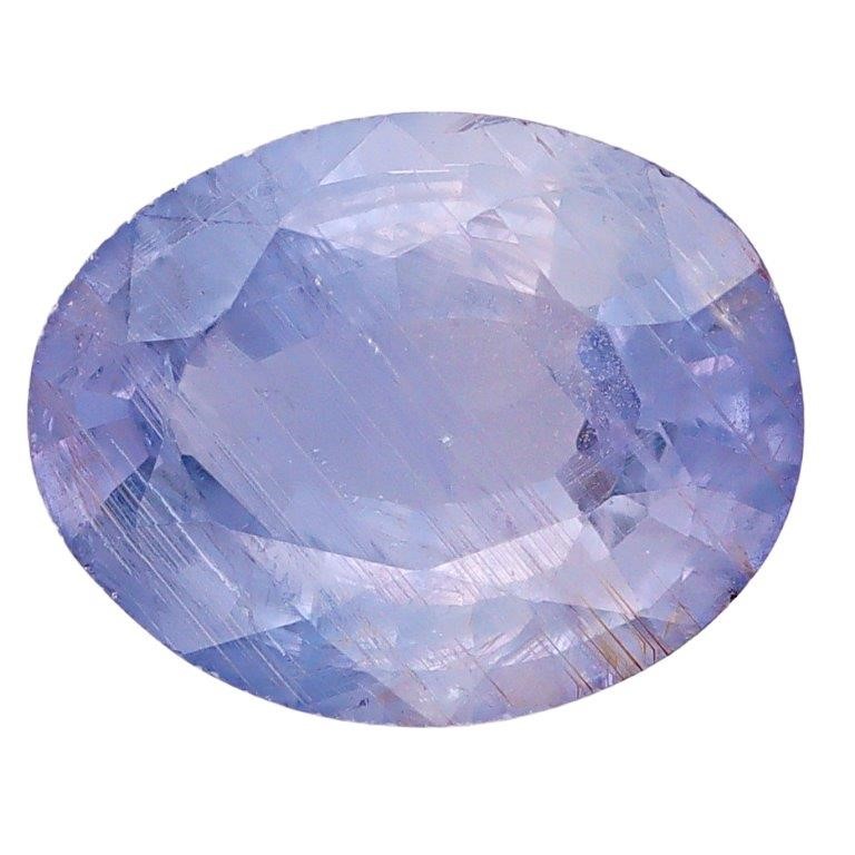 1.92 Carats Violetish Blue Sapphire