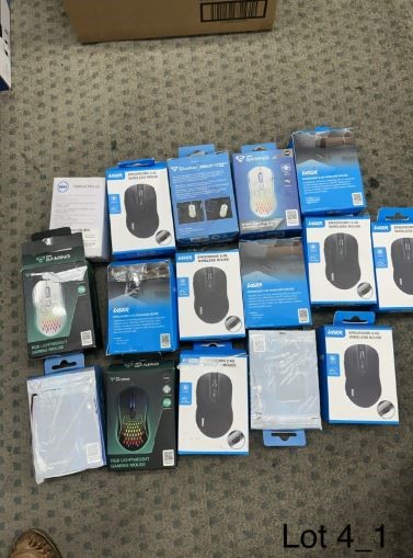 End of Lease Sale: Ergonomic - 2.4G Wireless Mouse - Approx 15 pieces