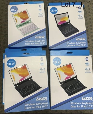 End of Lease Sale: Wireless Keyboard and case 10.9" - Approx 10 pieces