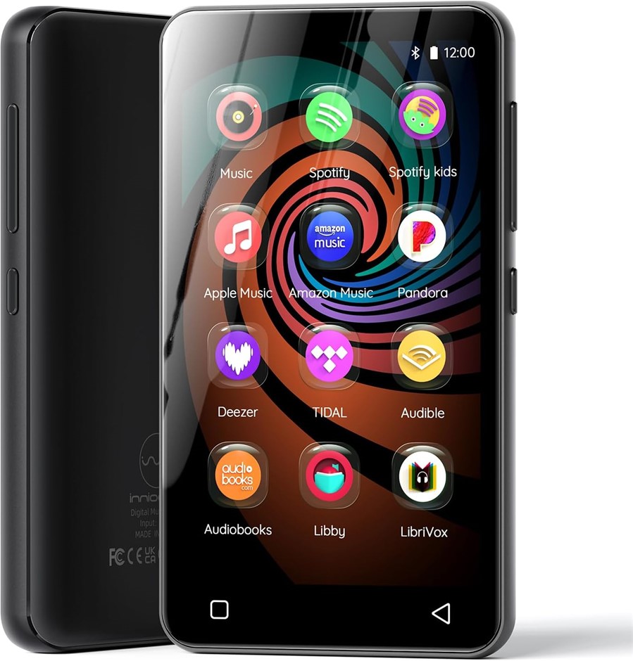 INNIOASIS 160GB MP3 Player with Bluetooth and WiFi, Android Music Player wi