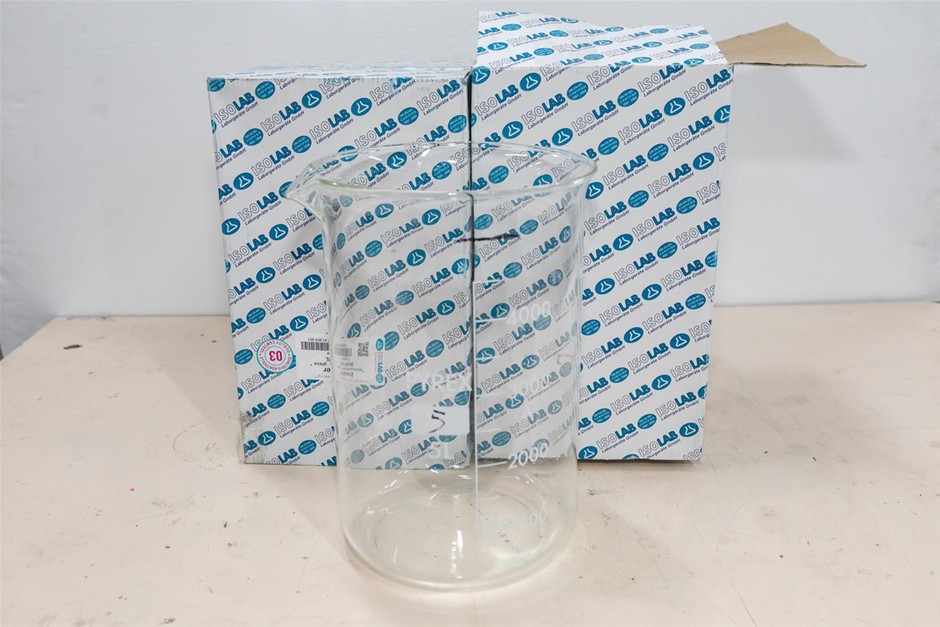 Beaker 5L Capacity Spouted with Graduations