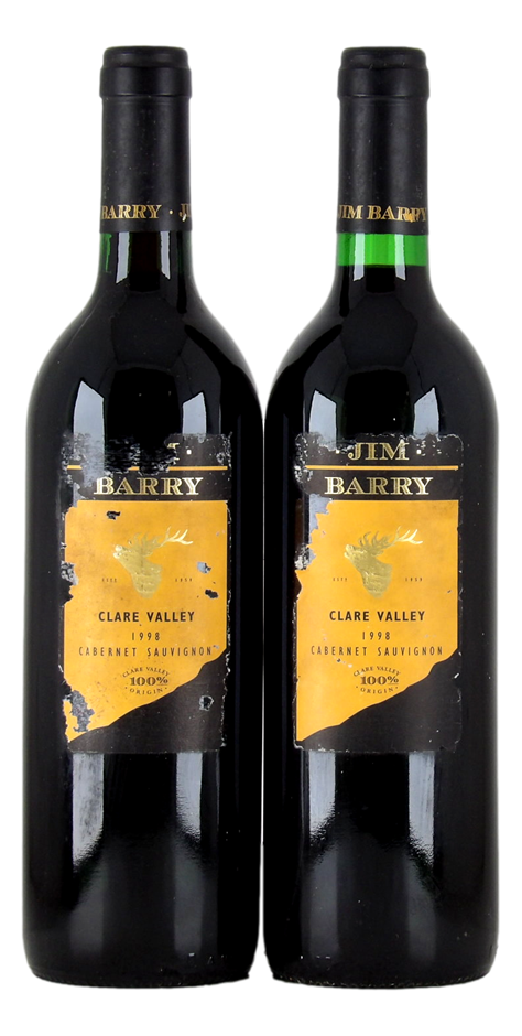 Jim Barry Cabernet Sauvignon 1998 (2x 750mL), Clare Valley.
