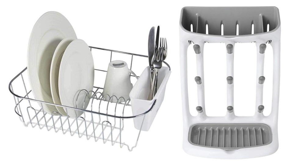 BUNDLE of 2 items: AVANTI Small Slimline Dishrack, White (NB: Not in origin