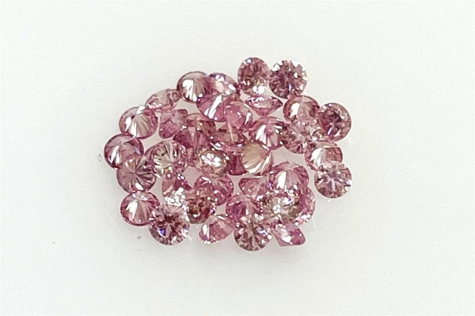 1.00 carat pink diamond various West Australian Origin Val: $23,900