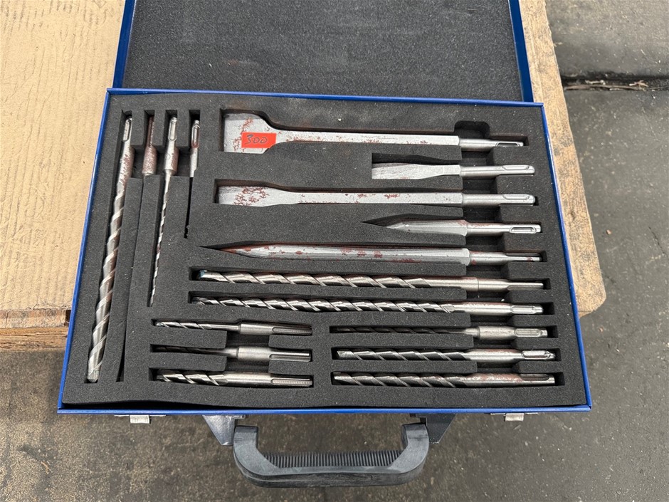 17pc SDS Drill Bit & Chisel Sets (Complete and unused) x 1 units