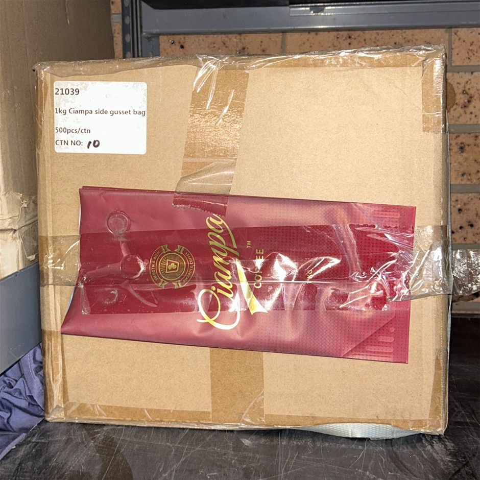 Box of 1kg Ciampa Side Gusset Bags