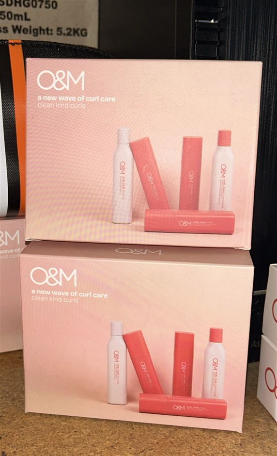 2x O&M Curl  Hair Care Sets