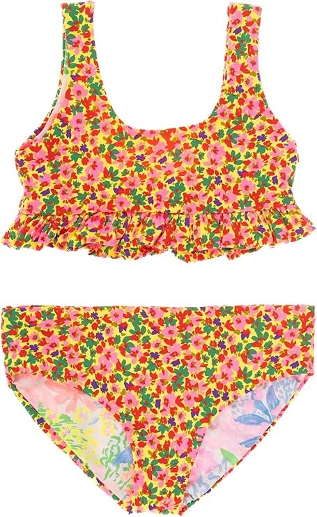 MAAJI Girl's Miniflore Moonbow Bikini Set, Size 6, Open Miscellaneous, 3326