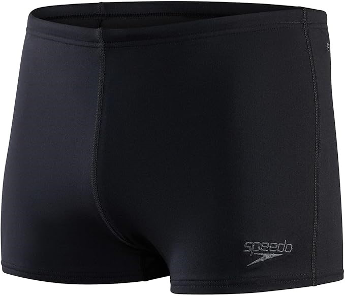 SPEEDO Men's Endurance+ Aquashort, Size AU12 / GB32, Black, 8-134480001.  B
