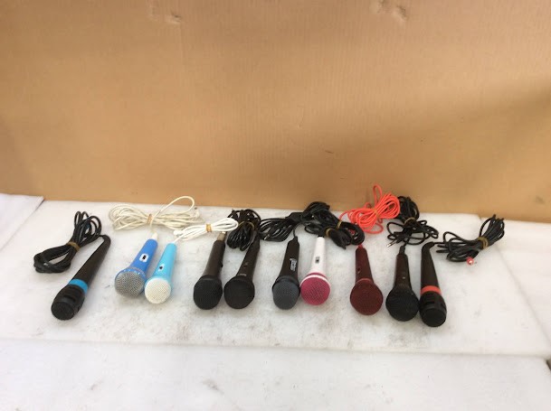 Mix Brand and Model Microphones (Lot of 10)