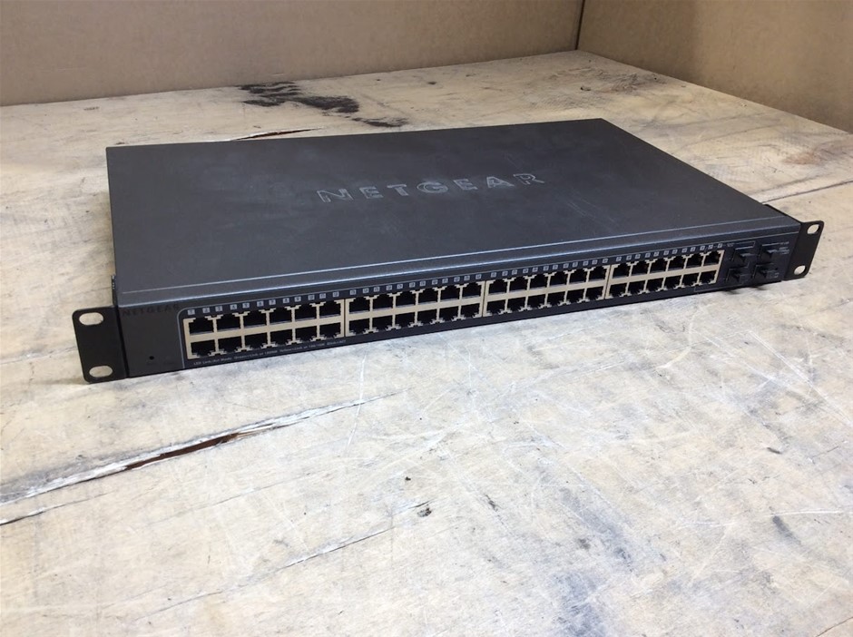 Netgear GS748T v4 ProSafe 48 Port Gigabit Smart Switch