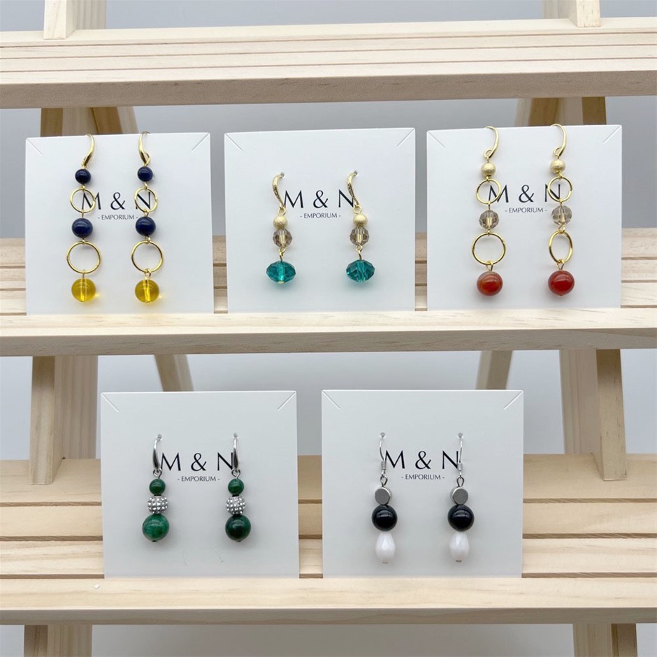 5 Stunning Pairs of Gemstone Drop Earrings
