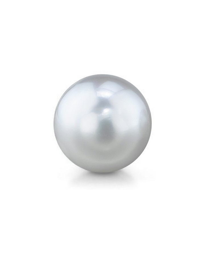 6.40 carat natural pearl Ivory-South Sea Cultural pearl certified
