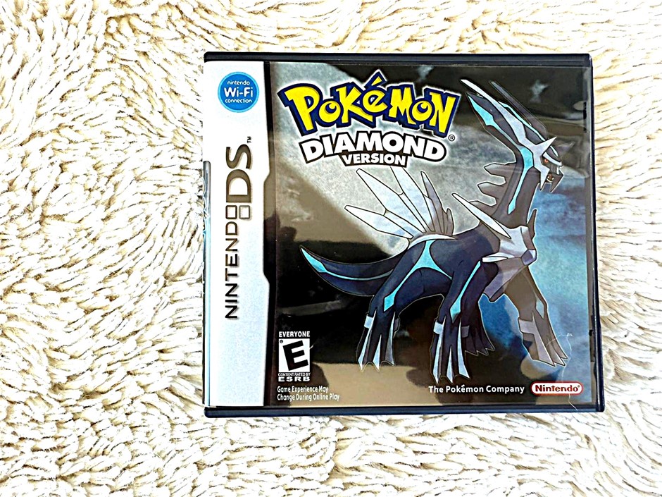 Pokémon Diamond DS Cartridge w/ Case & Manual – Tested Working