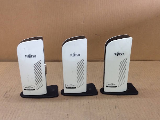 Fujitsu PR08 USB 3.0 Port Replicators (Lot of 3)