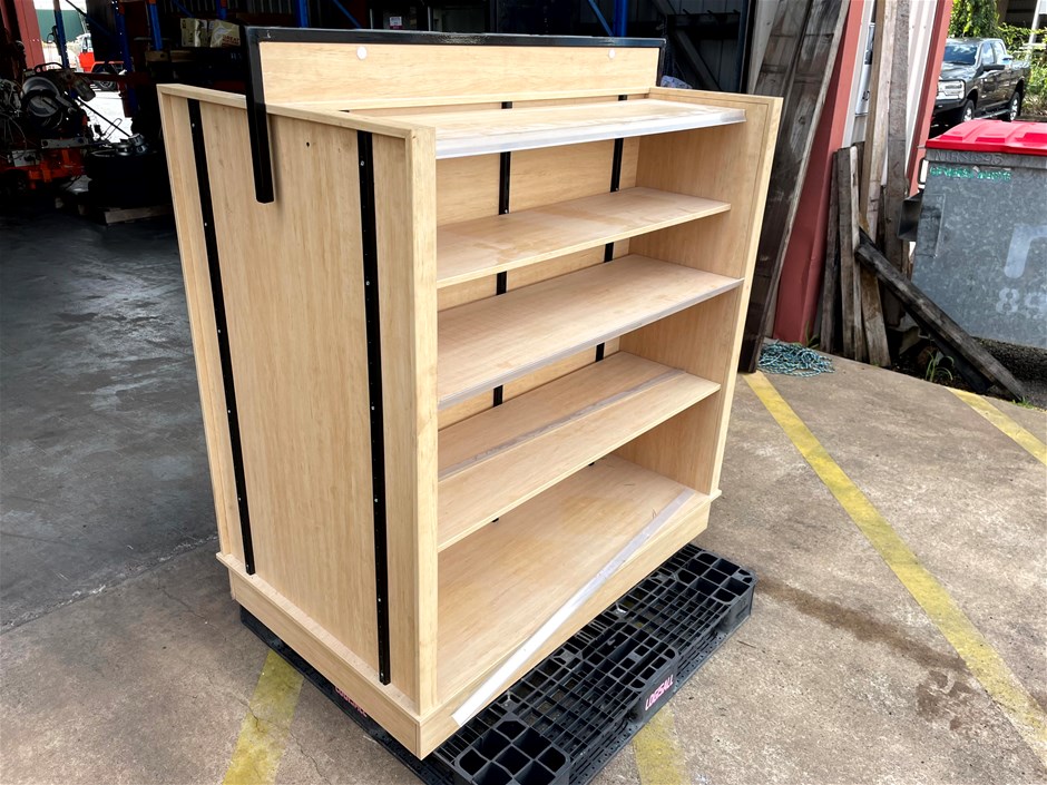 Double Sided Retail Display Stand