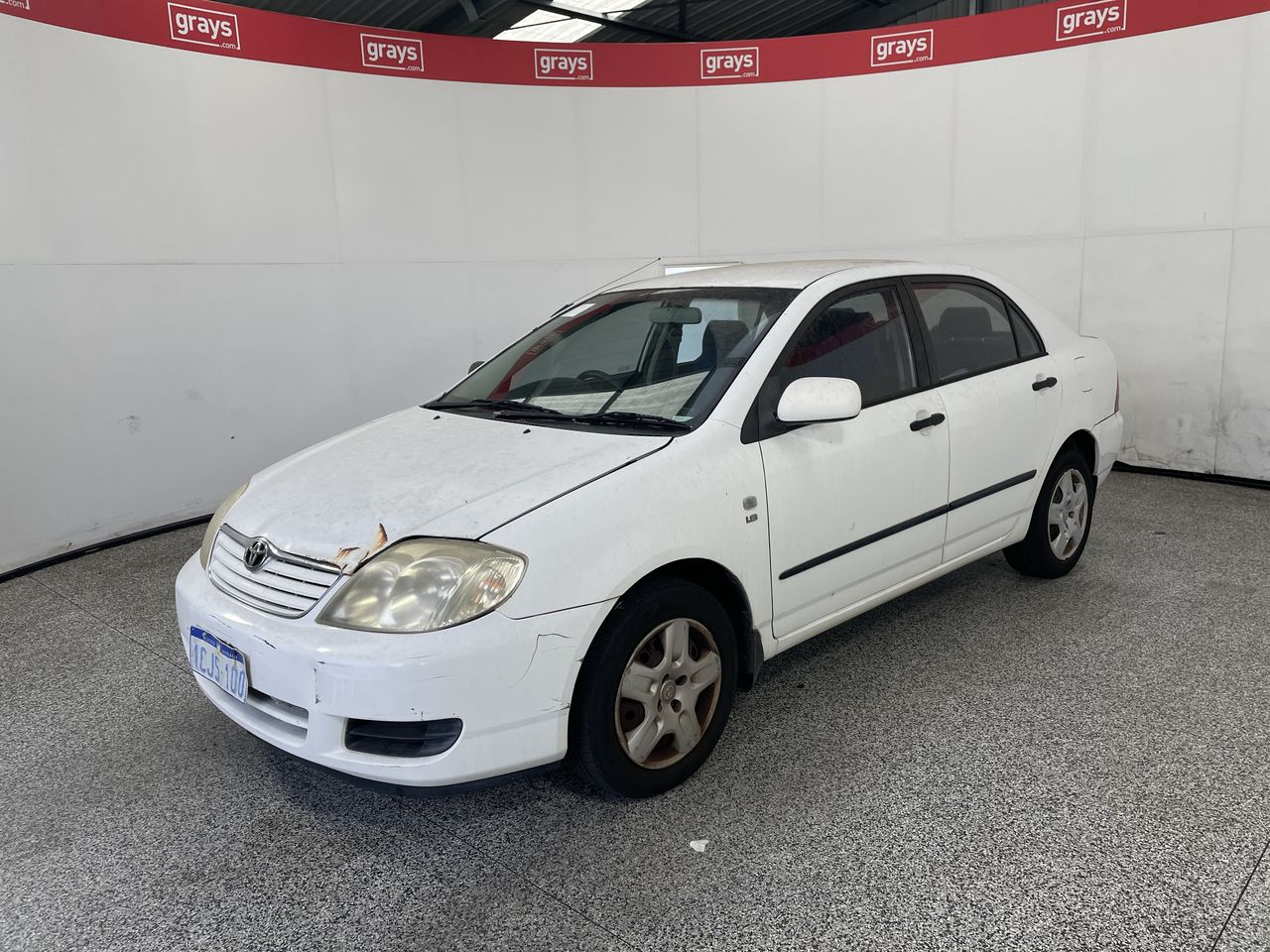 2006 Toyota Corolla Ascent ZZE122R Manual Sedan