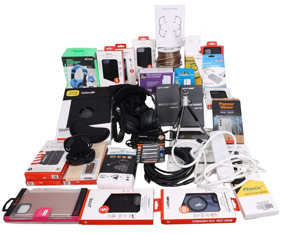 20 x Assorted Electronics and Accessories, INCL: SAMSUNG, JABRA, AMD, ETC.