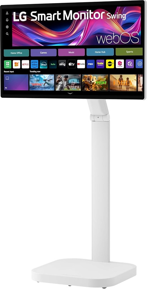 LG Smart Monitor Swing 32U889SA-W 32-Inch 4K UHD (3840x2160). RRP: $1,697.0