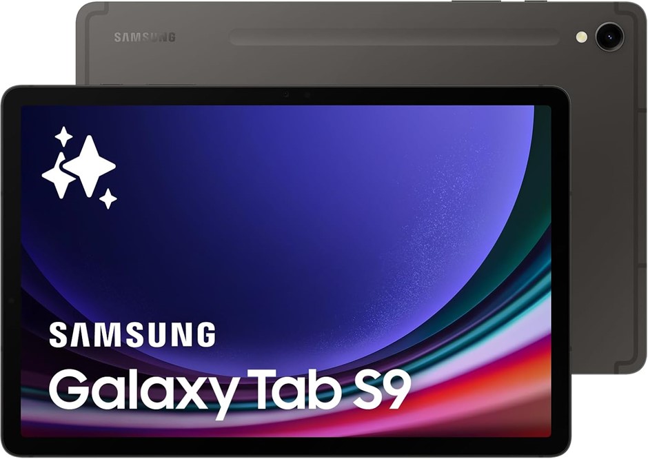 SAMSUNG Galaxy Tab S9 Wi-Fi AI Tablet 128GB, S Pen included, Graphite. NB: