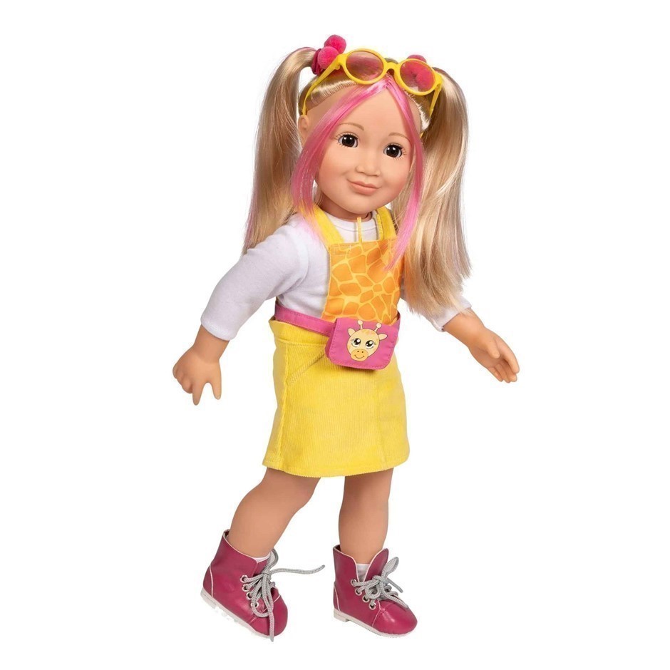 ADORA - Realistic 18-inch Doll - "LUCY". Soft, Huggable Body. Moveable Arm