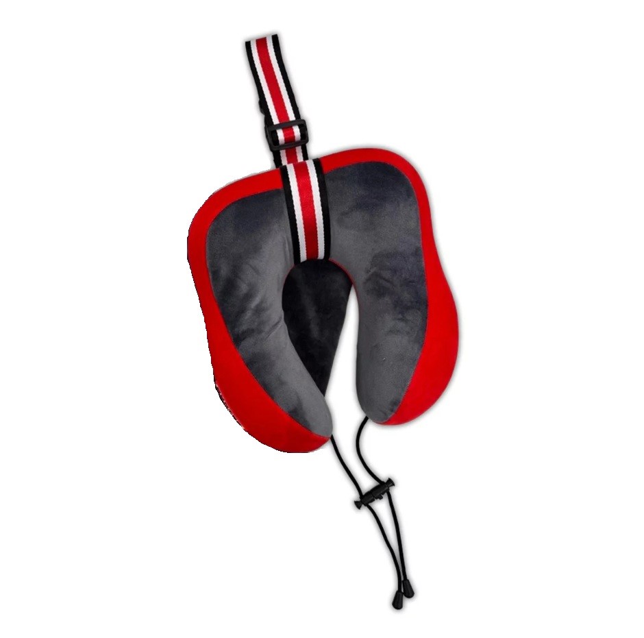 HUNTER Travel Pillow, Red. N.B: Not in original packaging.