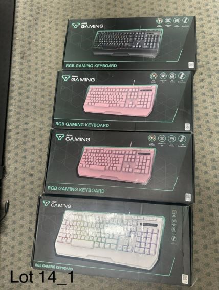 End of Lease Sale: 4x RGB Mechanical Keyboard