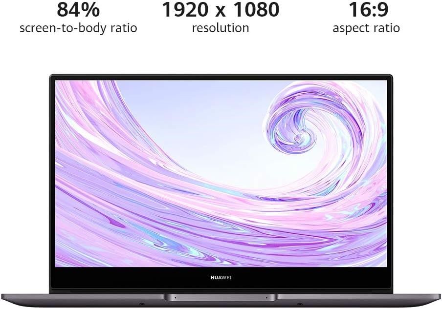 HUAWEI Matebook D 14, 14 Inch 1920 x 1080 IPS Screen, AMD Ryzen 7 3700U, 8G