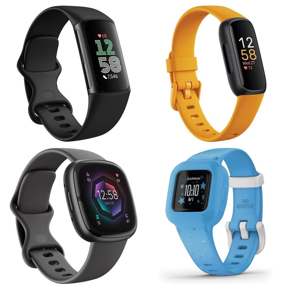 4 x Assorted Smart Watches. 1 x FITBIT Charge 6 Black. 1 x FITBIT Inspire